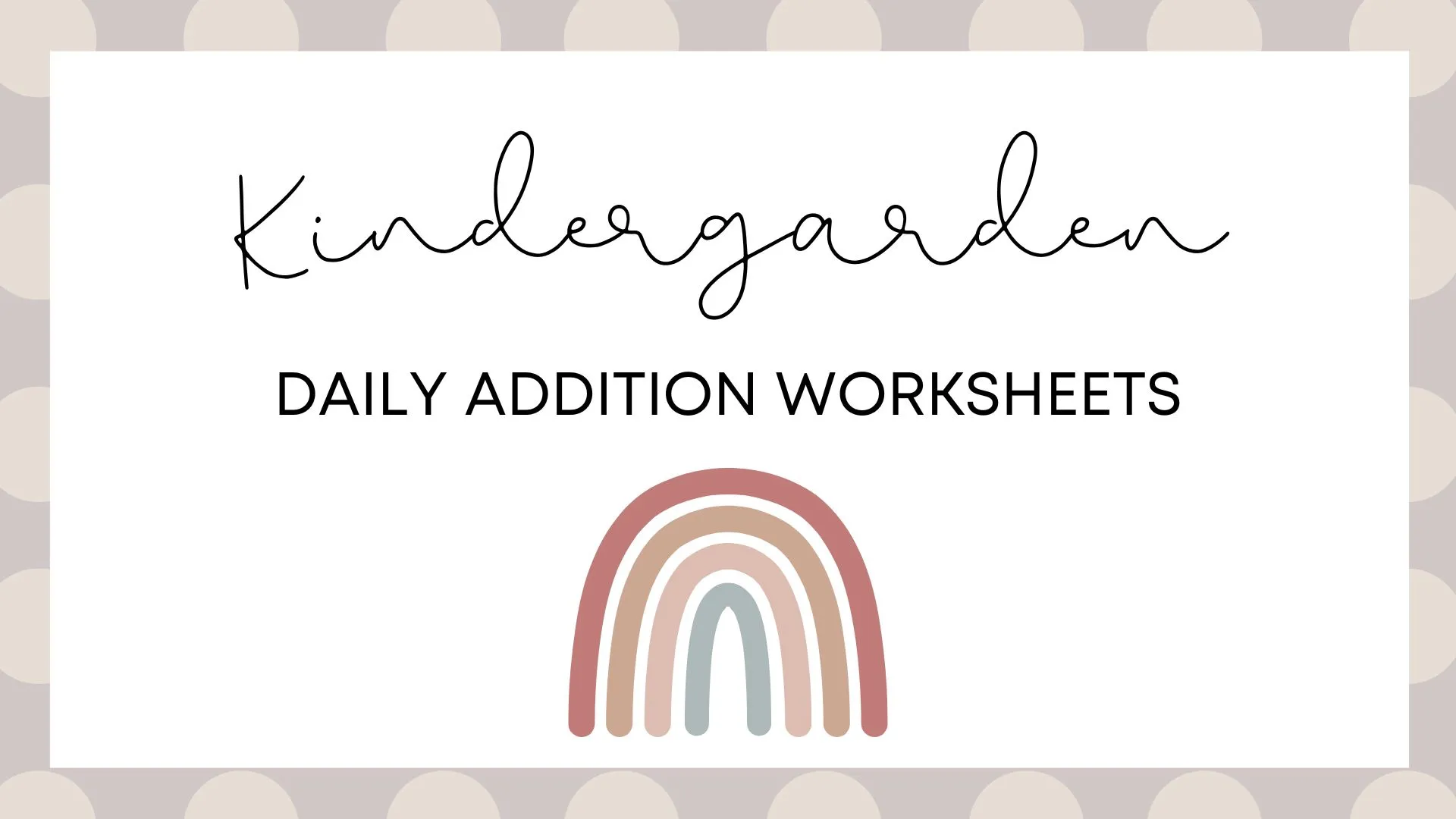 Addition-worksheets-kindergarden